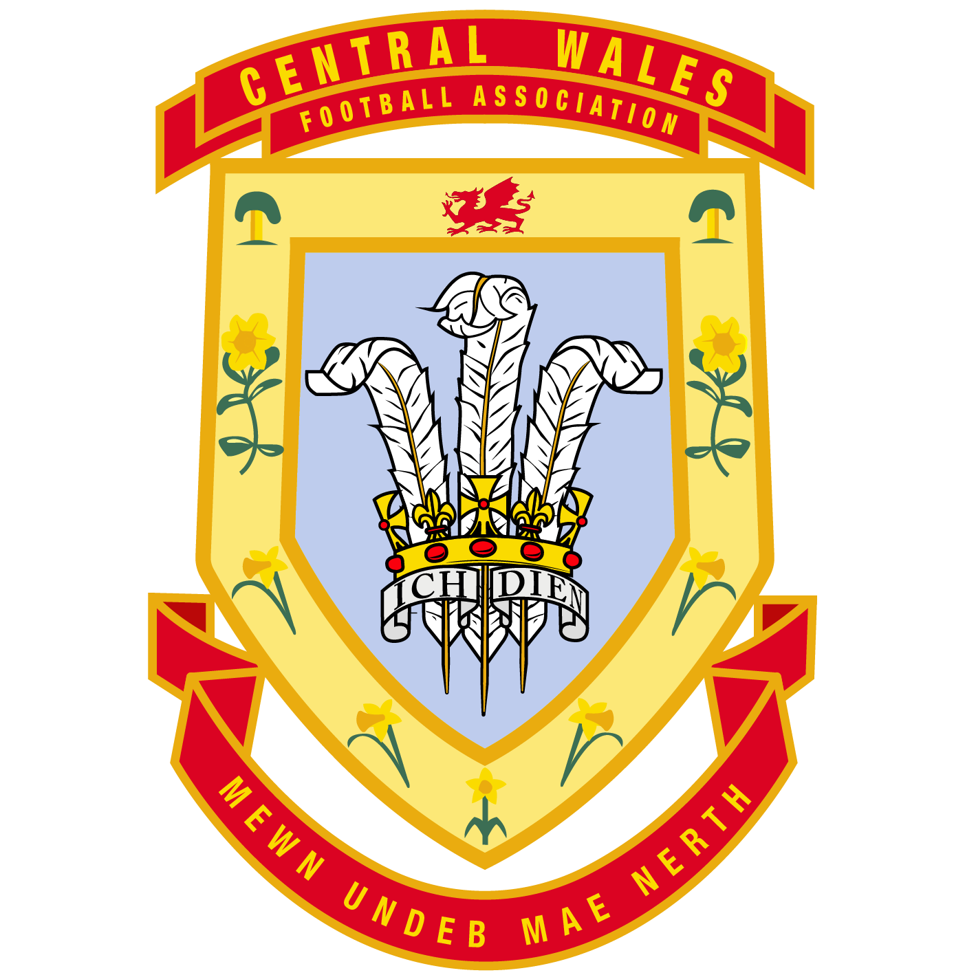 Central Wales FA (CWFA) crest